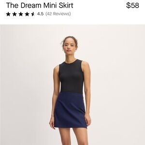 Everlane the dream mini skirt